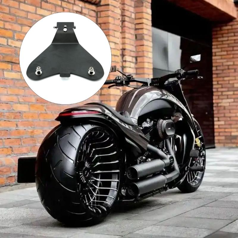 Универсальная базовая пластина сиденья Совместима с мотоциклами XL883 XL1200 Стальная конструкция с покрытием Включает крепеж