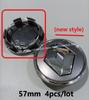 4pcs 54/57/60mm Wheel Center Hub Caps for Renault Laguna Duster Megane 2 3 4 IV Clio Duster Fluence Logan Captur Arkana MK4 CC2