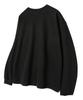UNION GARMENTS 1997 Number Logo Loose Fit Long Sleeve T-Shirt Black [Basic Or Ribbed]