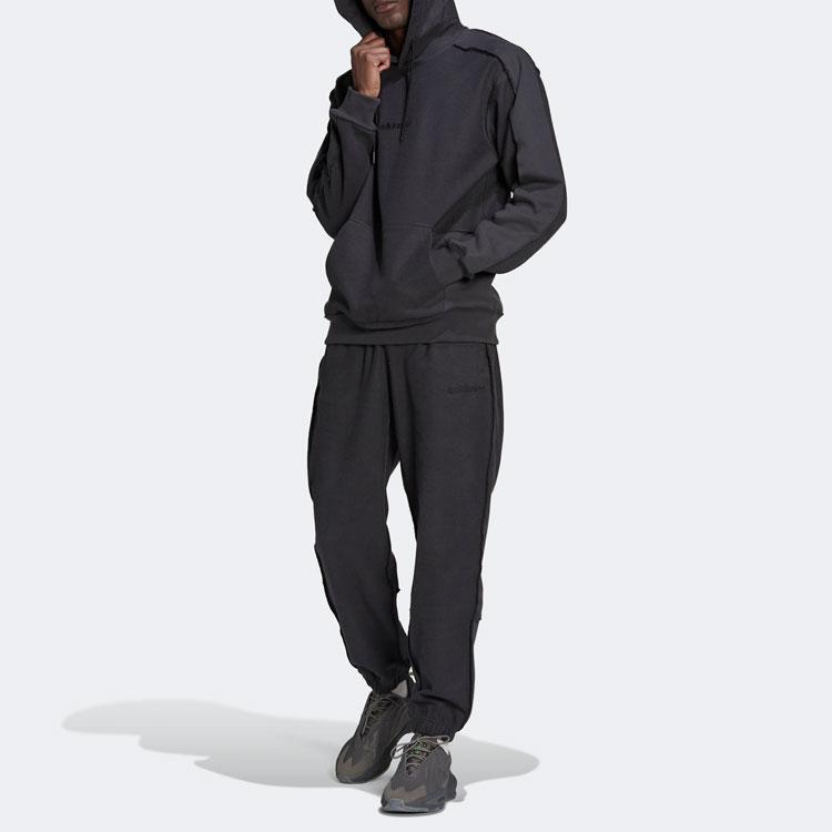 Adidas Originals Trefoil Solid Hoodie Мужская толстовка с капюшоном черная HP0426