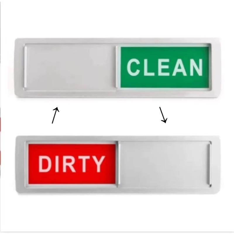 1 Pack Dishwasher Magnet Clean Dirty Sign, Kitchen Organizers and Storage Decor fridge magnet home decor stickers