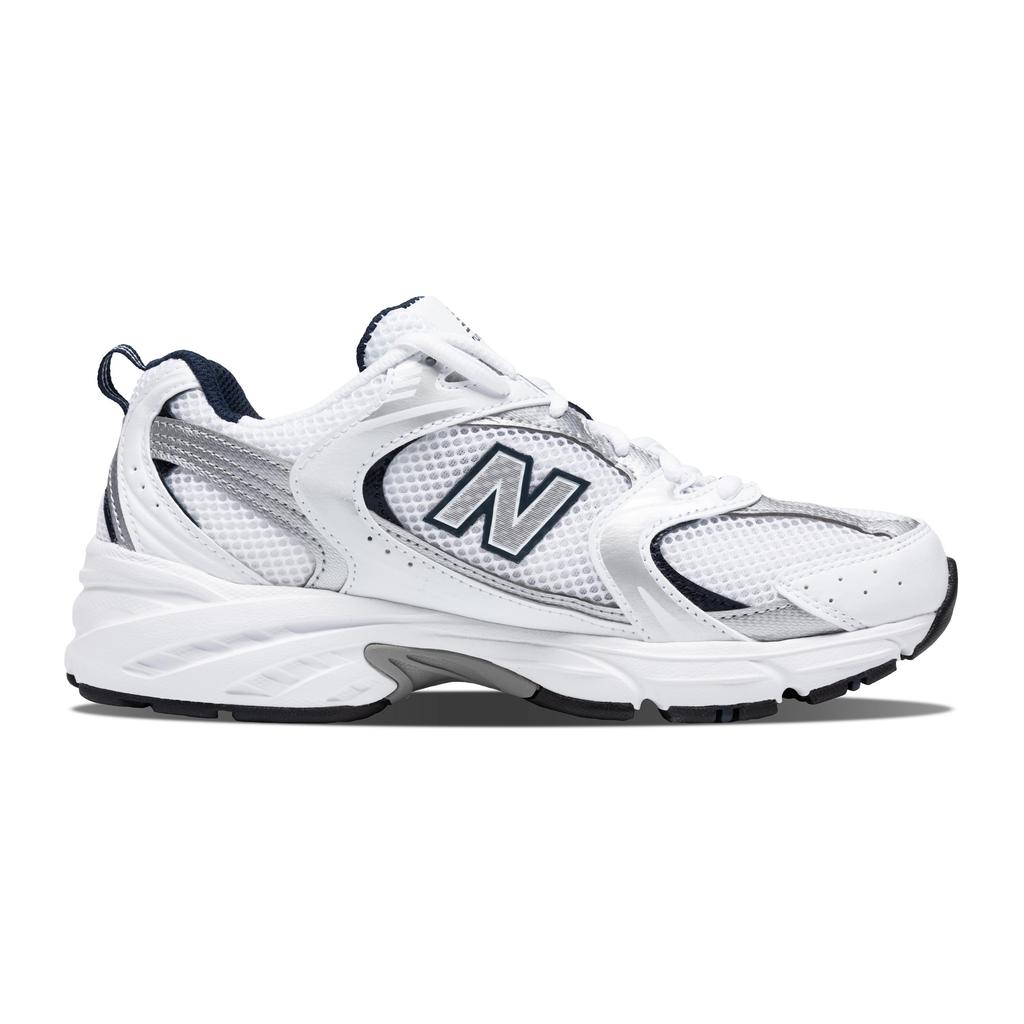 New Balance NB 530 Нескользящие, Износостойкие, Дышащие Низкие Беговые Кроссовки Унисекс Серебристые MR530SG(Команда348-)