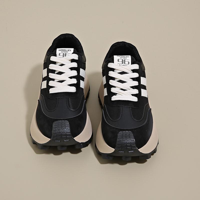 Мода CRLAYDK Мода Женские Нескользящие Туфли на Платформе для Ходьбы Повседневные Кроссовки для Увеличения Роста Удобные На Шнуровке Стильные Теннисные