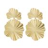 Earrings, New Trendy and Personalized Round Pieces, Exaggerated Temperament, Fashionable Sense, Niche and Grand