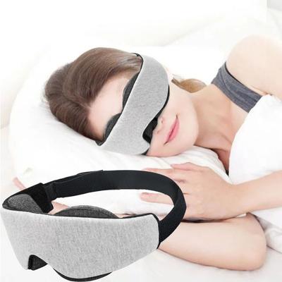 3D маска для сна для женщин и мужчин, маска для сна, затемняющая маска для глаз, утяжеленный спальный коврик, черная повязка на глаза для путешествий