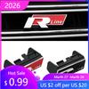 BNL1 2026 New For VW VOLKSWAGEN Hub Caps ABS Car Front Grille Emblem Badge for Volkswagen Golf R Rline Tiguan Touareg Polo GTI CC Pas