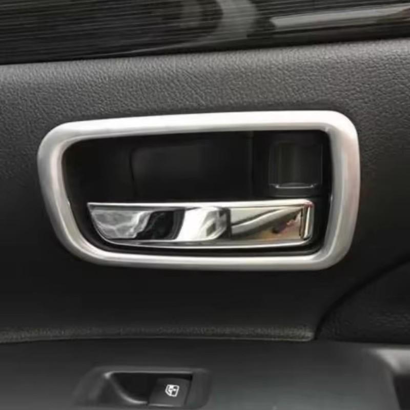 Для Mitsubishi ASX 2011- 2014 - 2017 2018 - Накладка-рамка на внутреннюю ручку двери, наклейка, аксессуары для стайлинга автомобиля
