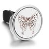 Stainless Steel Hollow Car Bracket Car Aromatherapy Trend Clip Life Tree Car Aromatherapy Clip Perfume Dispenser