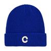 C Mens Pattern Knitted Hat Plain Solidcolor Windproof Cold Outdoor Autumn Winter