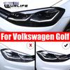2 Pcs TPU Car Goods Black Headlight Film Anti-scratch Protective Sticker For Volkswagen VW Golf 7 7.5 Mk7