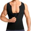 Мужской корректирующий жилет Slim Fit - Топ для фитнеса с контролем живота и моделированием фигуры