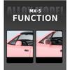 1/24 Mazda MX5 Модель легкосплавного автомобиля Звук и свет Инерционный механизм Детская игрушка Коллекционные предметы Подарок на день рождения