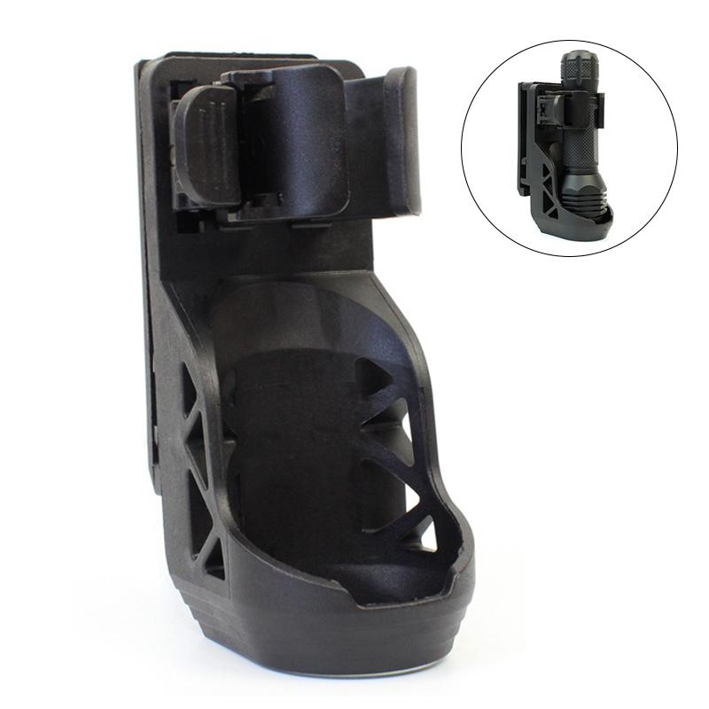 Вращающаяся на 360° тактическая кобура для фонаря с системой боковой блокировки, быстрое отключение