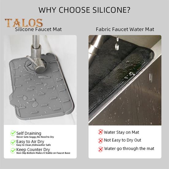 Коврик для слива воды, гибкий, экономящий усилия, режущий, прочный наклонный паз, дизайн, сушилка для раковины, аксессуары для дома