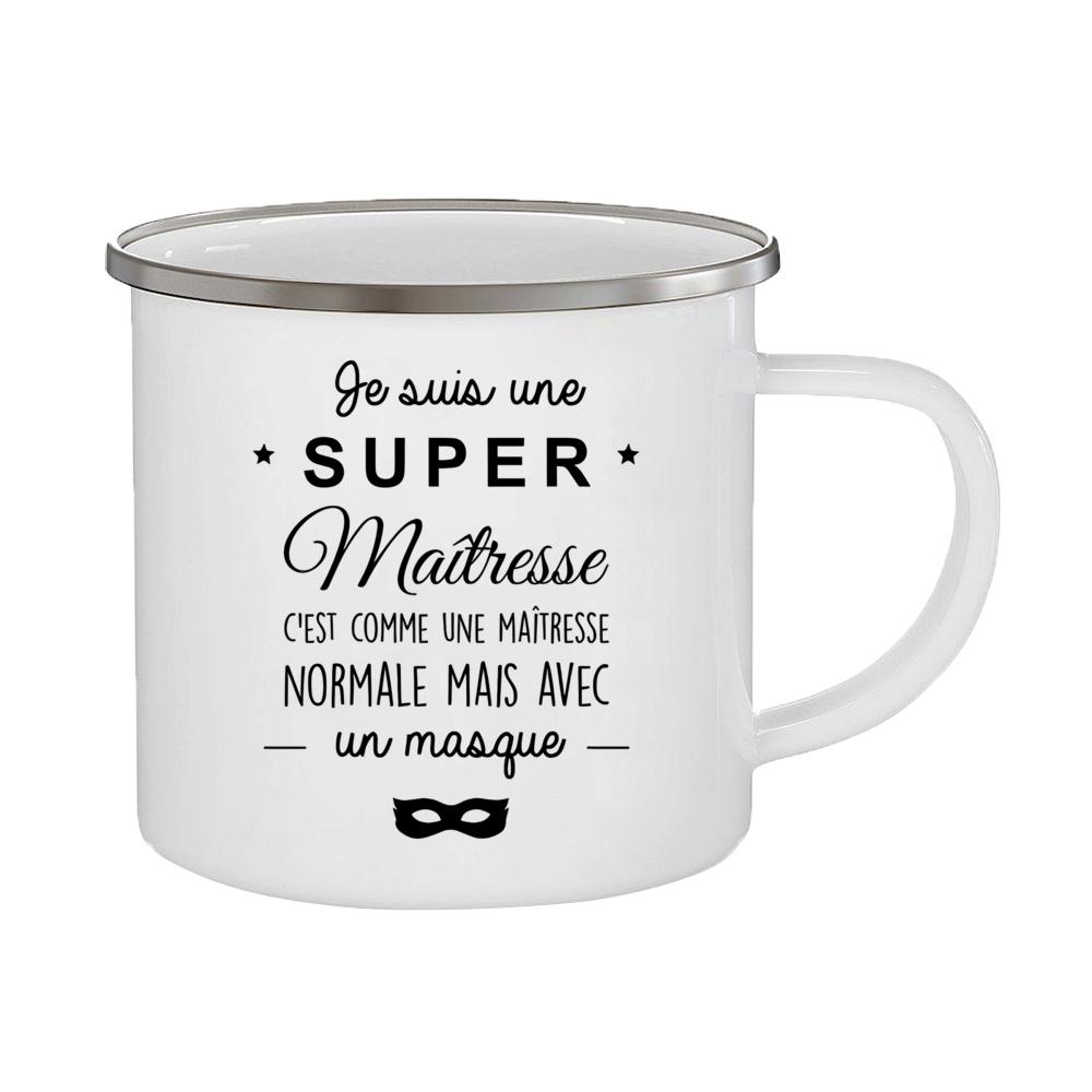 Спасибо Госпожа Учительница Подарки Кружка для кофе Подарок учителю на конец года Чашки Учитель Эмалированная кружка Подарок на конец учебного года Чашки