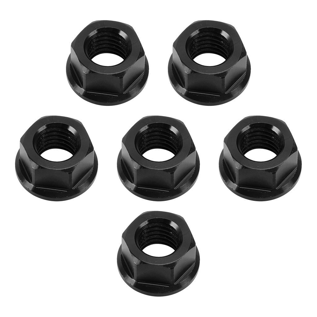 Rear Sprocket Nut Kit M10x1.5mm Black For Aprilia RSV RSV4 1000R Factory 04-16