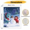 Disney Корпорация монстров снежная сцена масляная живопись цифровая живопись набор для творчества ручная работа DIY подарки украшения для дома