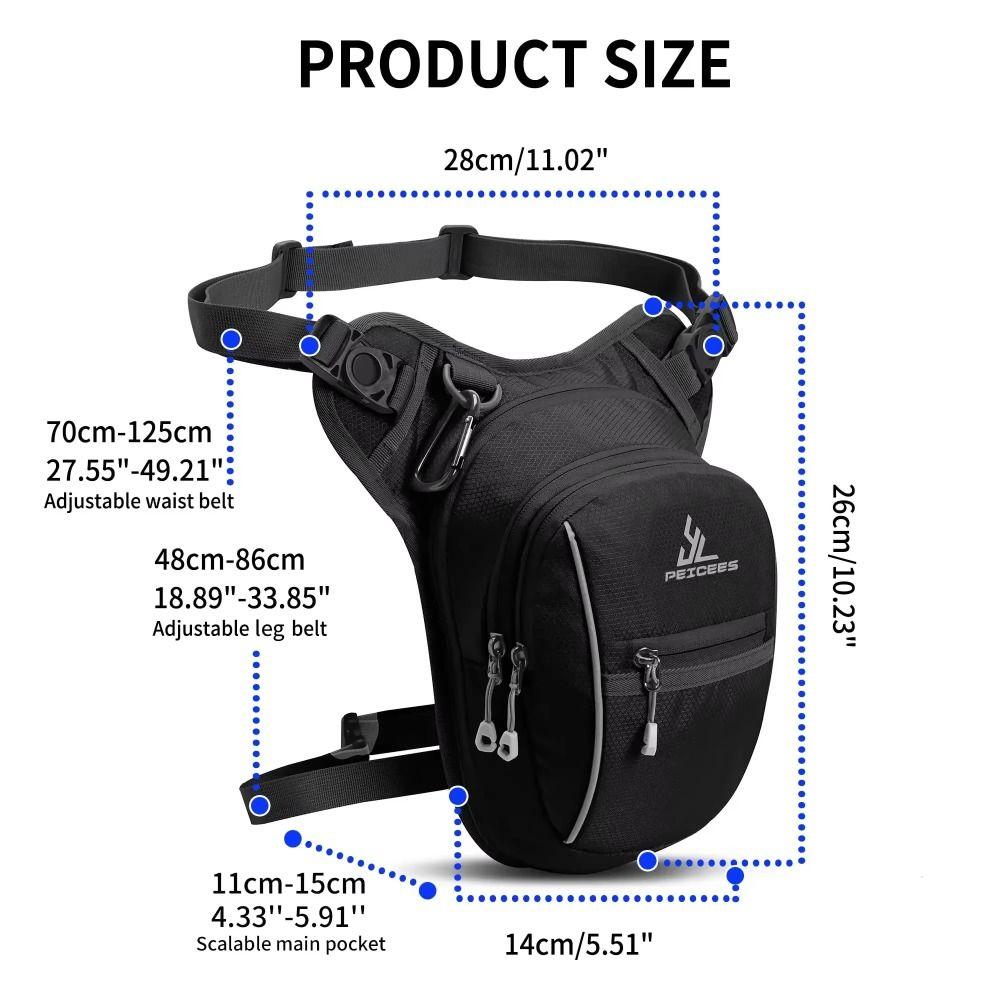 Hip Bum Motorcycle Drop Bag Waist Bags Motorbike Leg Bag Thigh Belt Pack  Outdoor Travel