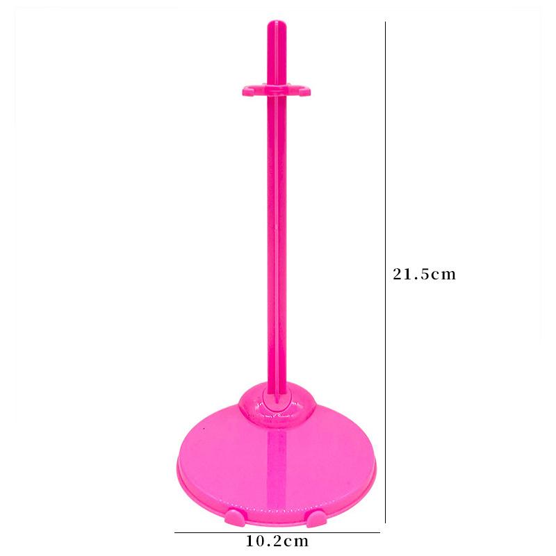 2Pcs Transparent Stand Support For Dolls Holding Clear Color Toy Figure Display Holder 1/6 Doll Prop Up Mannequin Model