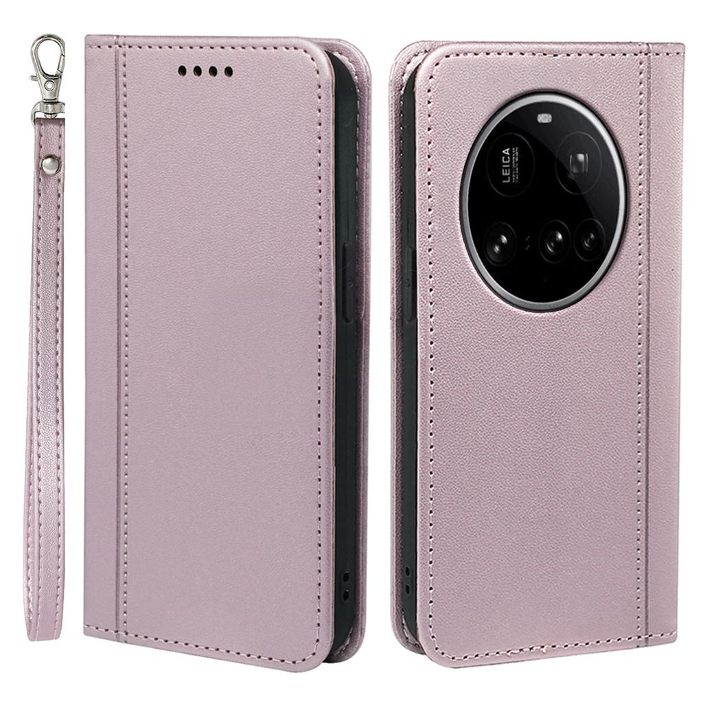 HX01 For Xiaomi 15 Ultra Wallet Case Magnetic Closing PU Leather Phone Cover