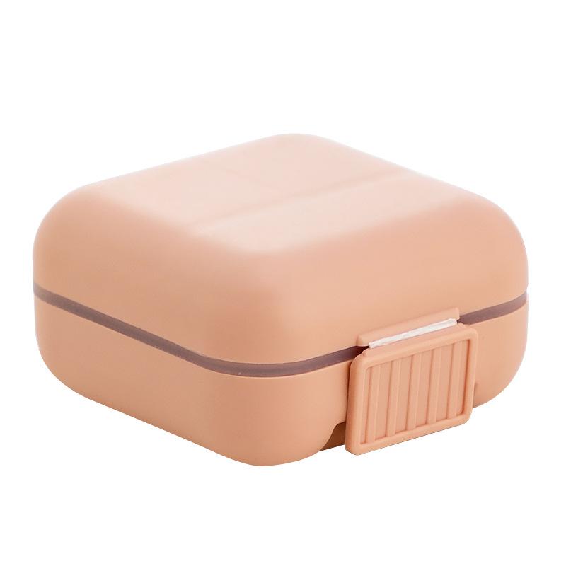1PCS Portable Mini Moisture-proof Multi-purpose Storage Cell Sealed Home Medicine Box 5/8 Grids Organizer Container for Travel