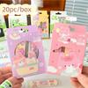 20 Pcs/box Kawaii Band Aids for Kids Cute Cartoon Emergency Hemostatic Plaster Patch Waterproof Breathable Dressing Adhesive Bandages