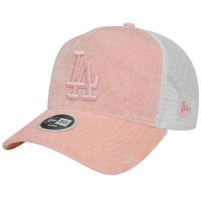 Кепка Wmns LA Dodgers Velour Trucker, женская розовая кепка