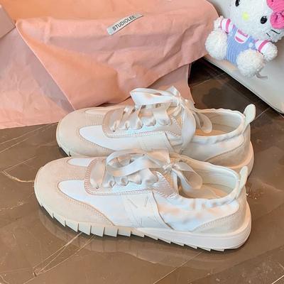 Виноград Мама Studiolee Балет Мягкая Подошва Сплайсинг Сатин Универсальная Спортивная Обувь Кэжуал Форрест Гамп Женская Летняя