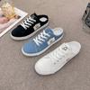 Spring, Summer, Autumn and Winter Women's Shoes Women's Slip-on Canvas Shoes Comfortable and Wear-resistant Casual Shoes