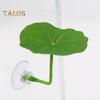 5 Pcs Betta Fish Leaf Pad with Suction Cup Plastic Plants Resting Hammock Fish Tank Accessories Aquarium Decor for Natural Habitat Spawning Breeding