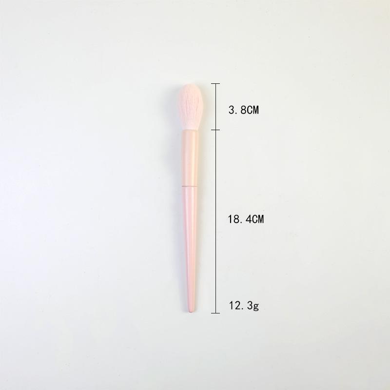 26-Piece Professional Pink Makeup Brush Set: Powder, Eyeshadow & Detail Brushes