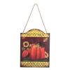 Thanksgiving Wooden Pumpkin Turkey LED Lights Door Wall Hanging Indoor Outdoor Decorations