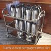 Stainless Steel Multi-functional Serving Cart