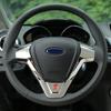 Защитные наклейки на руль автомобиля из АБС-пластика с блестками для Ford New Fiesta Ecosport 2009-2016