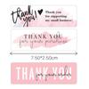 120Pcs Thank You Stickers Label For Envelope Sealing Decor Sticker Stationery