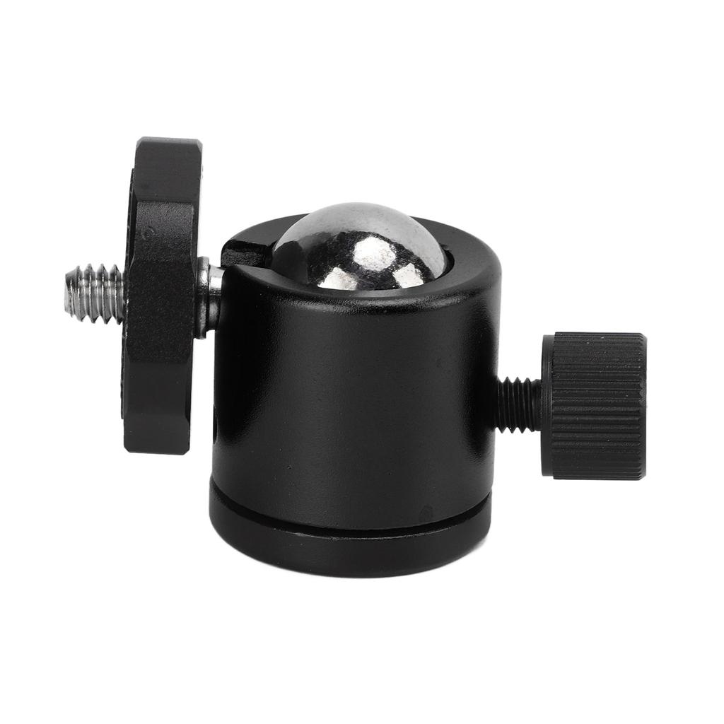 Штативная шаровая головка Крепление для камеры Алюминиевый сплав Вращение на 360 градусов Универсальная для штатива Зеркальная камера