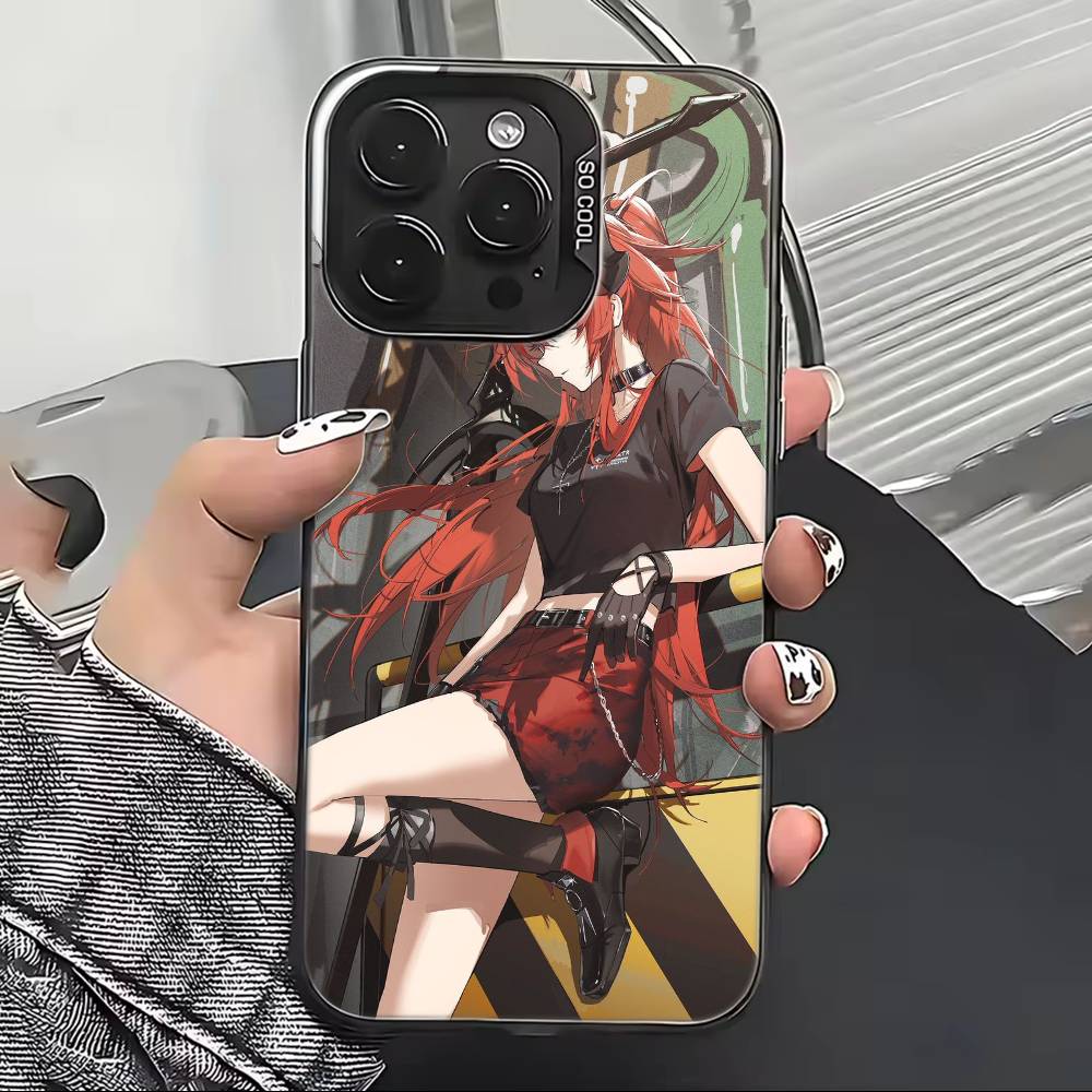 Чехол для телефона Arknights Для iPhone 17,16,15,14,13,12,11 Plus,Pro Max,XS,Цветной Серебристый Чехол для телефона Funda Cover