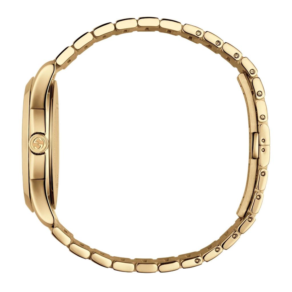 Gucci YA126461 G-Timeless Часы унисекс с желтым золотым циферблатом