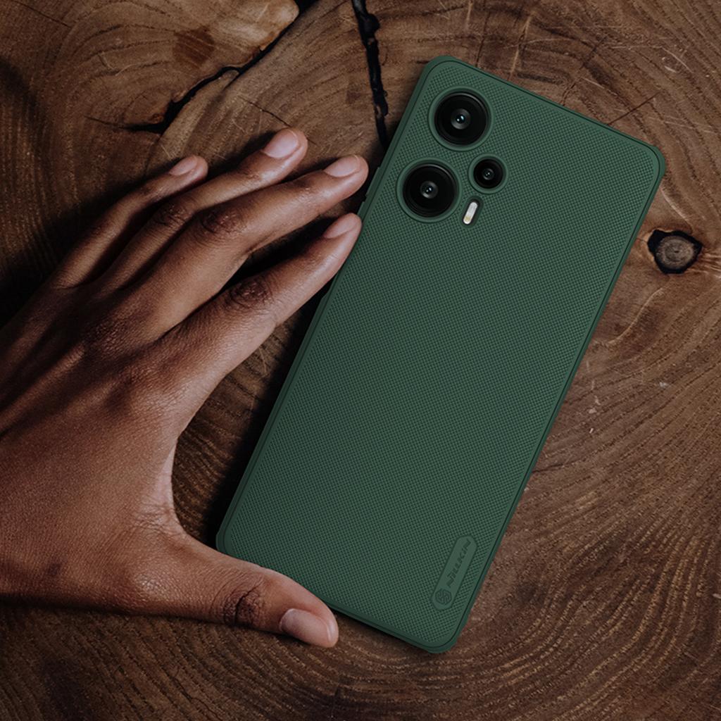 Чехол Nillkin Super Frosted Shield Pro Rugged для Xiaomi Redmi Note 12 Turbo/Poco F5 - черный