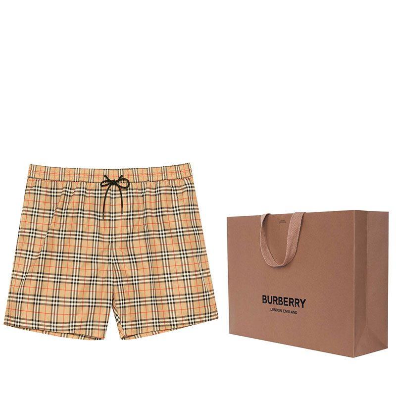 Burberry Повседневные шорты мужские SS23 Верблюжий 80172951