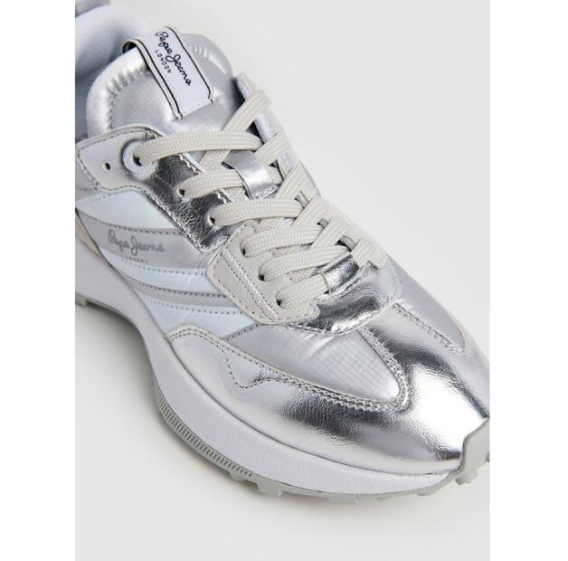 Кроссовки Pepe Jeans Original Sneak Lucky Metallic