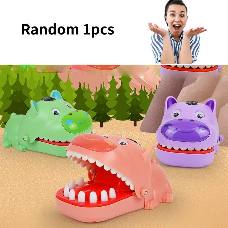 Забавная мини-игрушка «Медведь и акула» для детских интерактивных игр