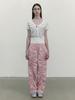 KIRSH Front Shirring Point Parachute Pants [Salmon]