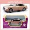 Simulation Hong Alloy Qi Luxury Sedan Model Toy With Sound And Light Functions