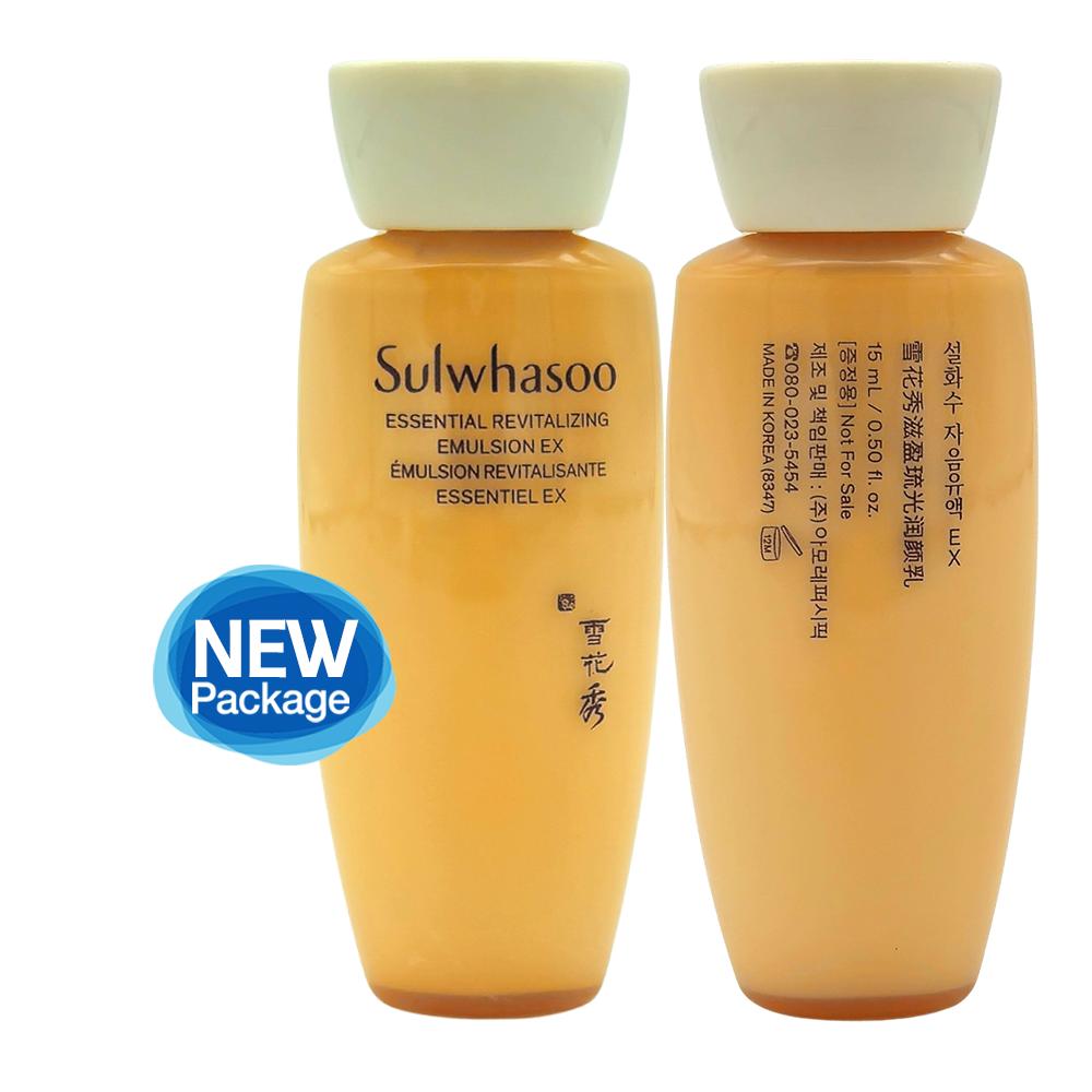 5 шт./75 мл_[SULWHASOO] Эссенциальная восстанавливающая эмульсия EX 15 мл (Образец)