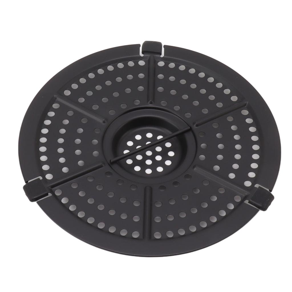 16cm Fryer Replacement Grill Pan Stainless Steel Fryer Grill Pan with Oil Brush for Kitchen