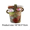 Flower Vase Head Planter Pot Decoration Abstract Face Plant Resin Statue Figurine for Garden