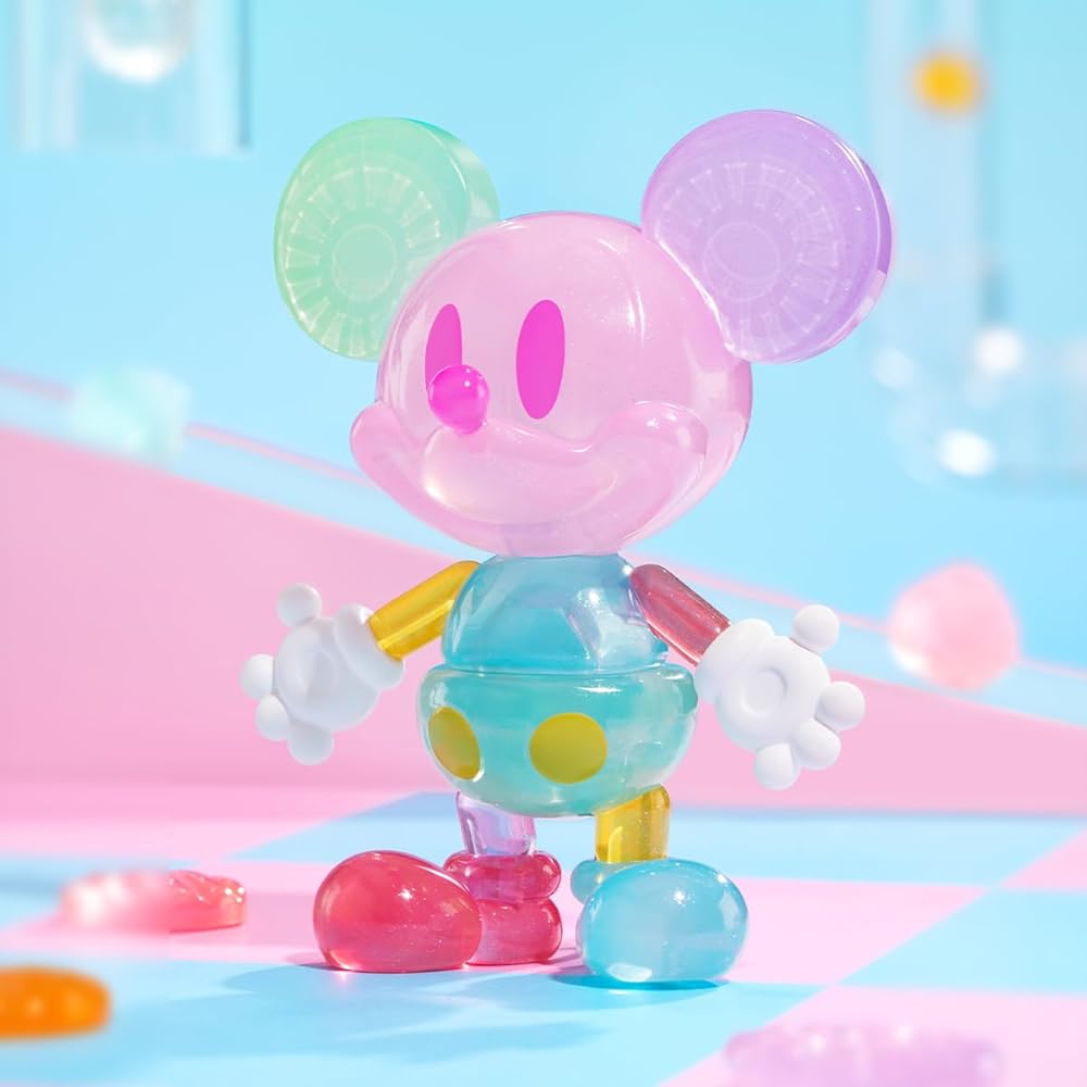 Pop Mart Disney Микки Детство безграничного воображения Ассорти в коробке 12 штук ПВХ фигурки Премиум игрушка