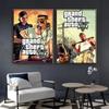 Современная видеоигра G-Grand Theft Auto GTA5 Плакат HD искусство липкая стена водонепроницаемый дом гостиная спальня бар эстетическое украшение