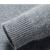 Autumn And Winter New Trendy Round Neck Men's Casual Solid Color Inner Warm Base Sweater Sweater Men's Clothing